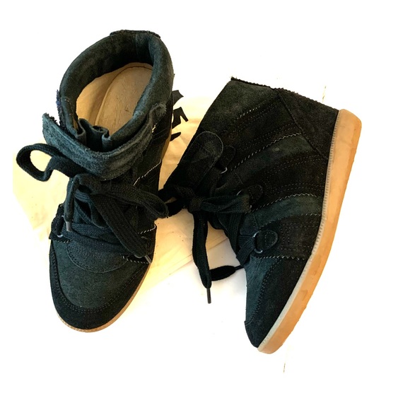 Isabel Marant Bluebel Sneakers Faded Black Sz 36